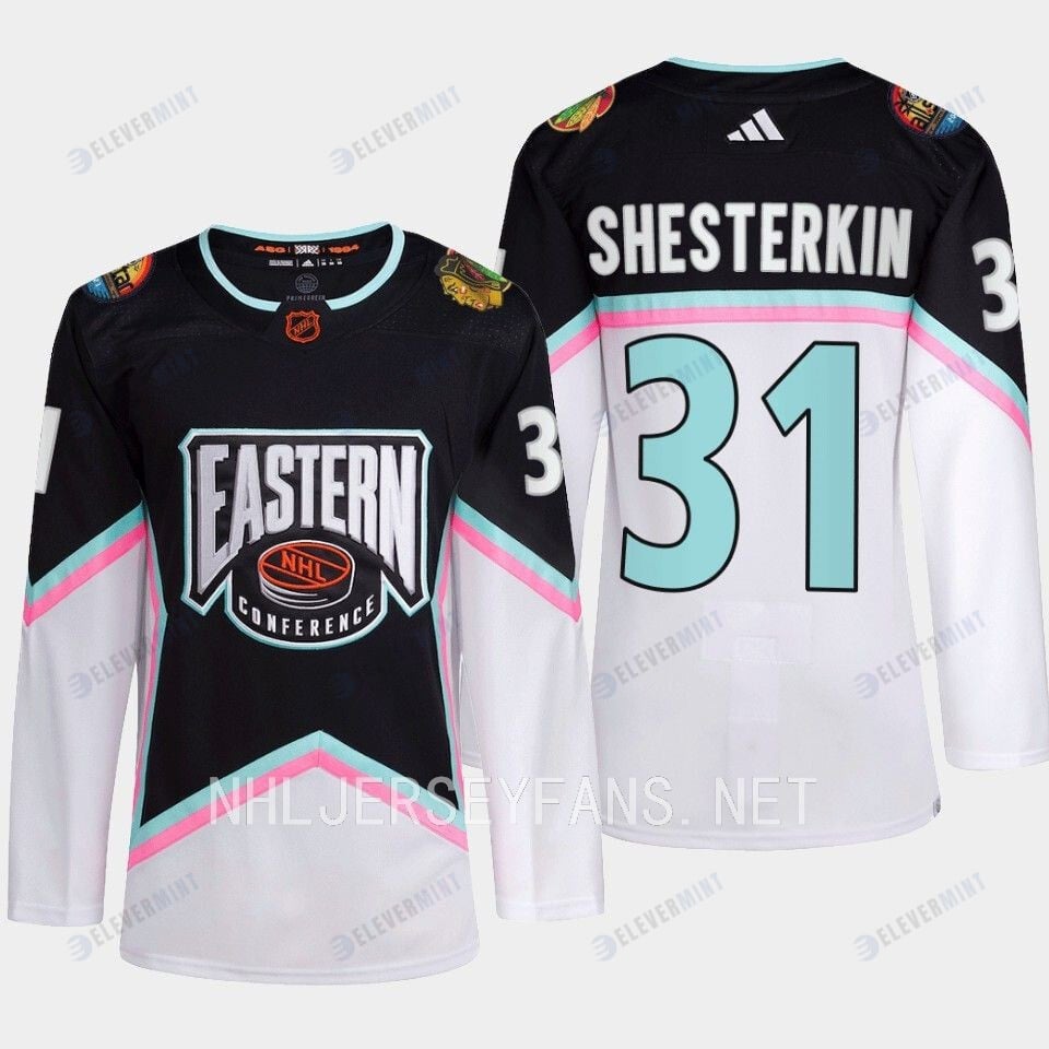 Igor Shesterkin 31 New York Rangers 2023 All-Star Game Jersey Black Equipment