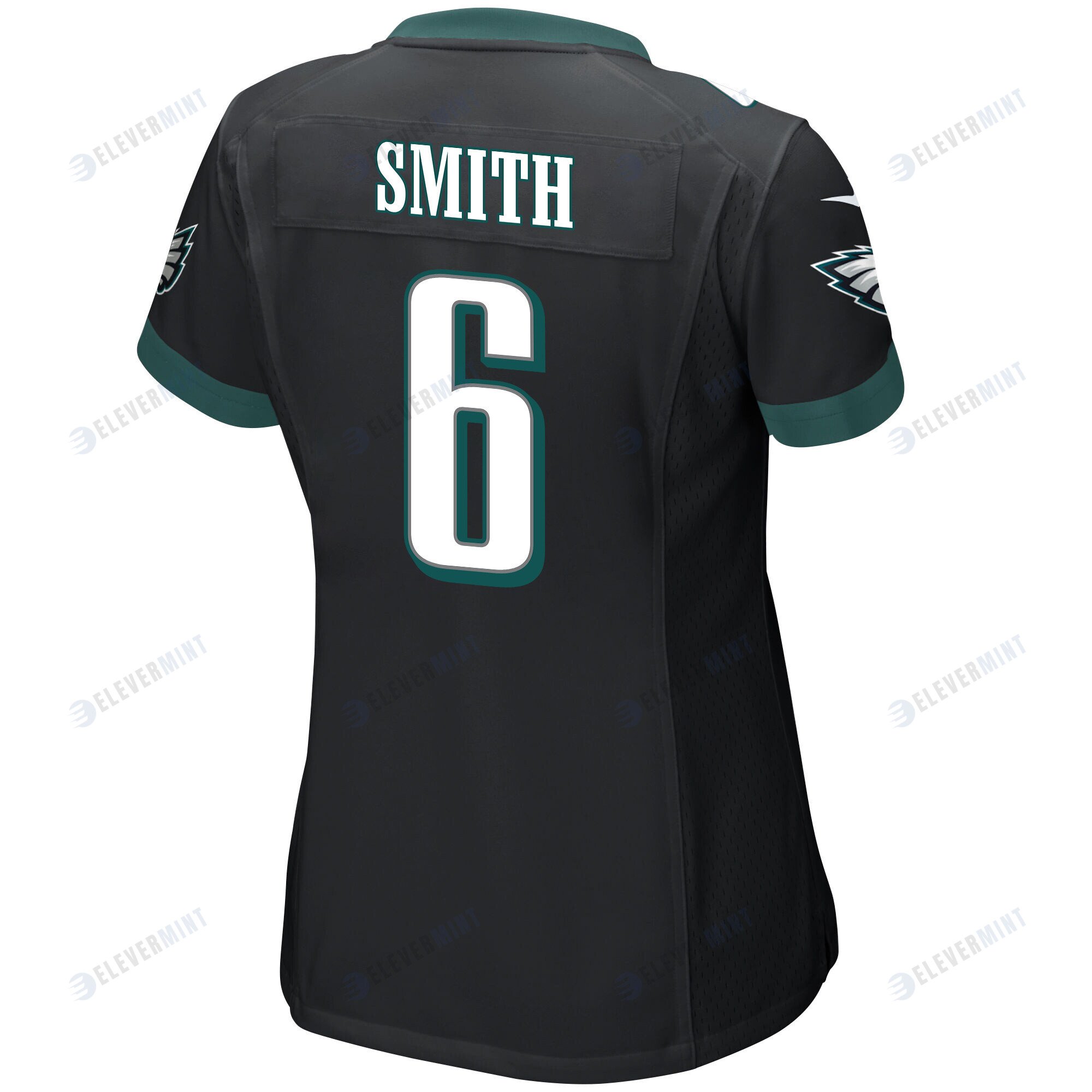 DeVonta Smith 6 Philadelphia Eagles Super Bowl LVII Champions 2 Stars Women Game Jersey - Black