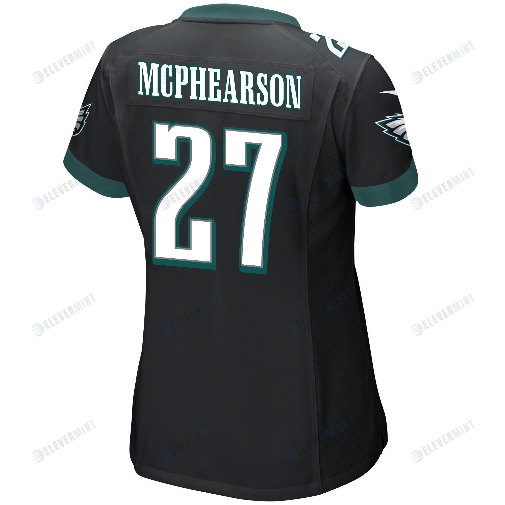 Zech McPhearson 27 Philadelphia Eagles Super Bowl LVII Champions Women Game Jersey - Black