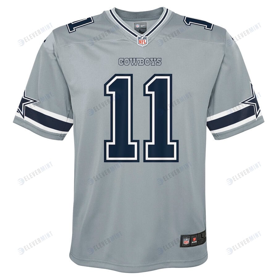 Micah Parsons Dallas Cowboys Youth Inverted Game Jersey - Gray