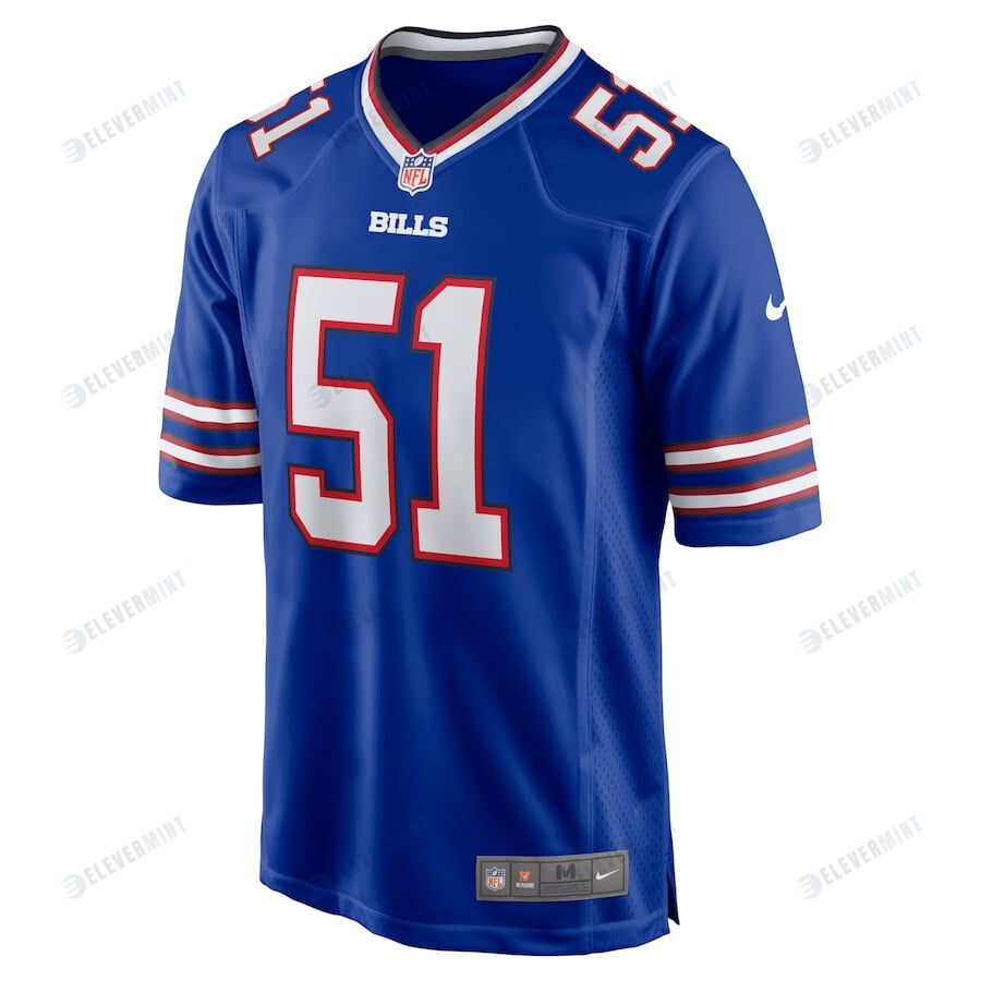 Eli Ankou 51 Buffalo Bills Home Game Player Jersey - Royal
