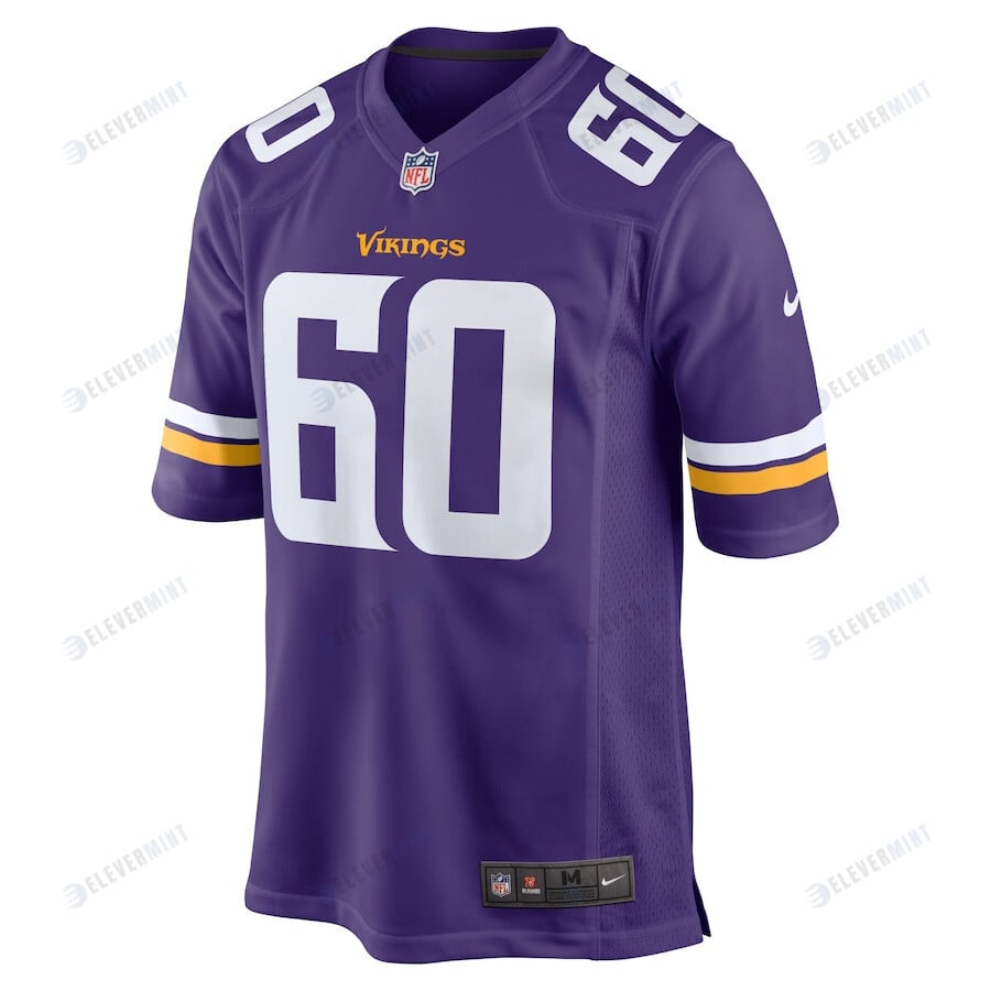 Josh Sokol Minnesota Vikings Home Game Player Jersey - Purple