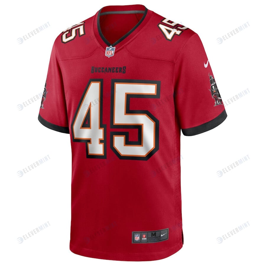 Devin White 45 Tampa Bay Buccaneers Game Player Jersey - Red