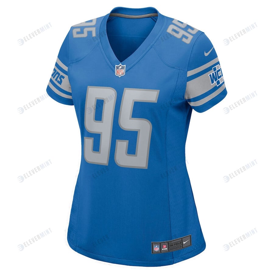 Romeo Okwara 95 Detroit Lions Women Game Jersey - Blue