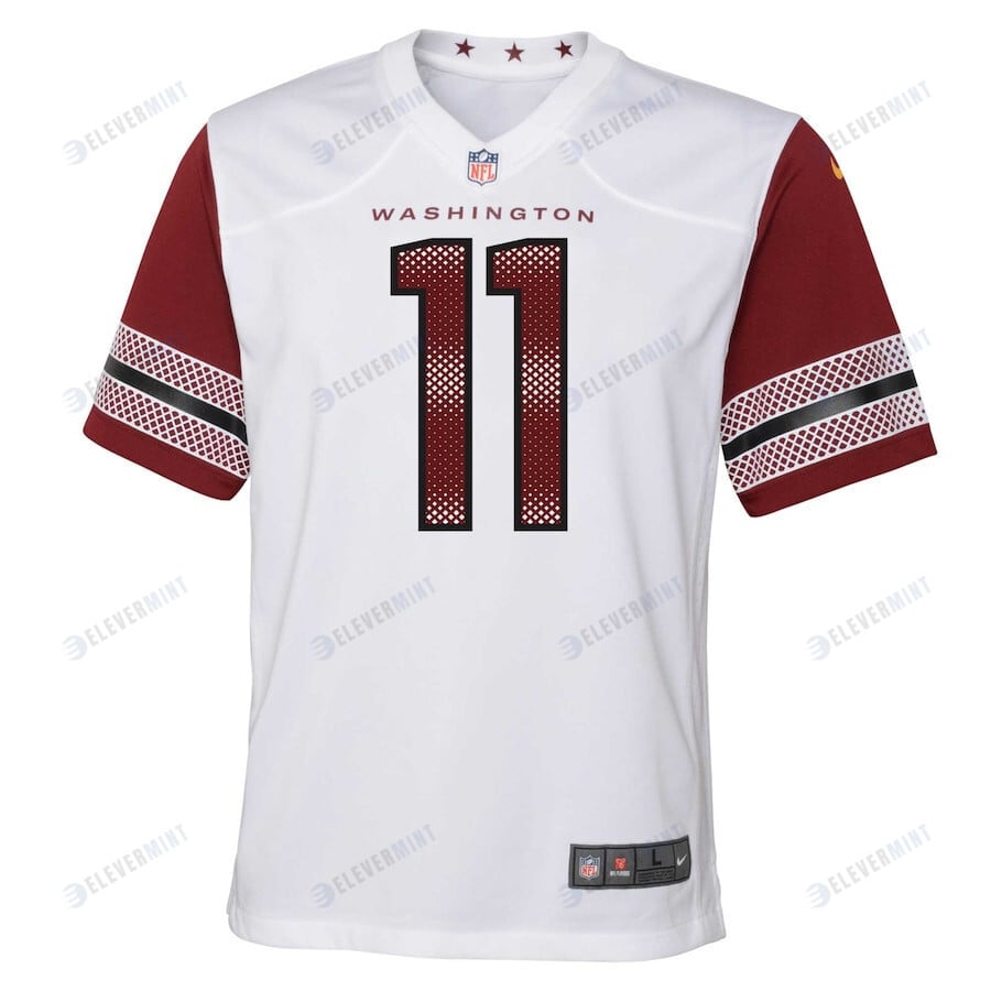 Carson Wentz 11 Washington Commanders Youth Game Jersey - White