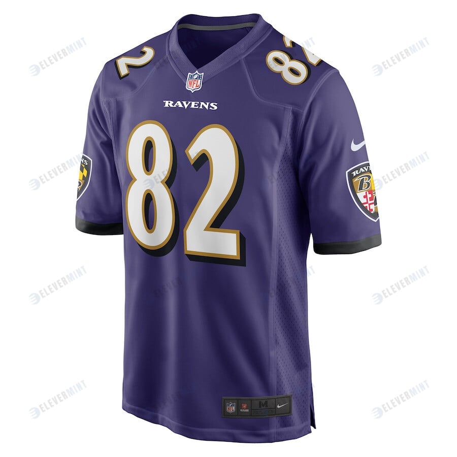 Slade Bolden Baltimore Ravens Player Game Jersey - Purple