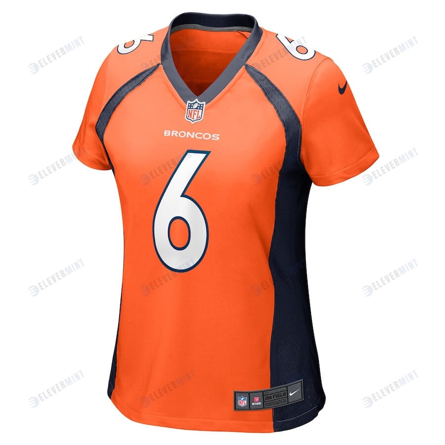 P.J. Locke 6 Denver Broncos Women's Game Jersey - Orange