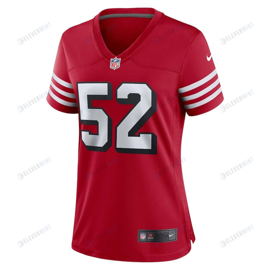 Patrick Willis San Francisco 49ers Women's Alternate Game Jersey - Scarlet