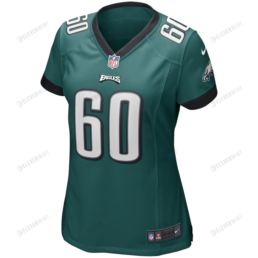Chuck Bednarik 60 Philadelphia Eagles Women's Game Retired Player Jersey - Midnight Green