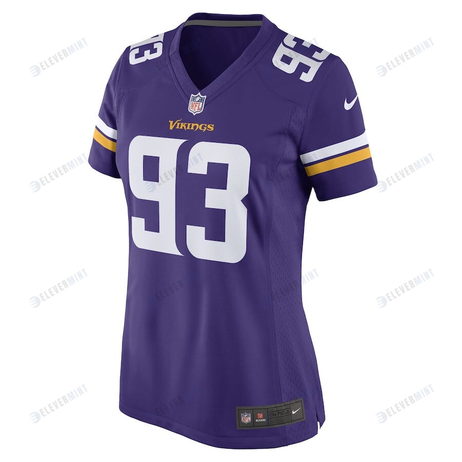 Jonathan Bullard Minnesota Vikings Women's Game Player Jersey - Purple