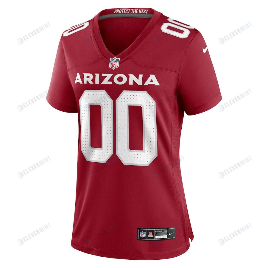 Arizona Cardinals Women Custom Game Jersey - Cardinal