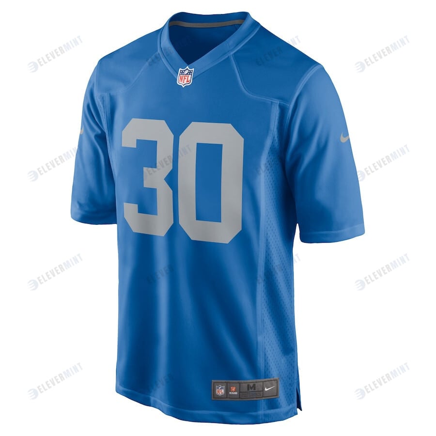 Jamaal Williams Detroit Lions Player Game Jersey - Blue