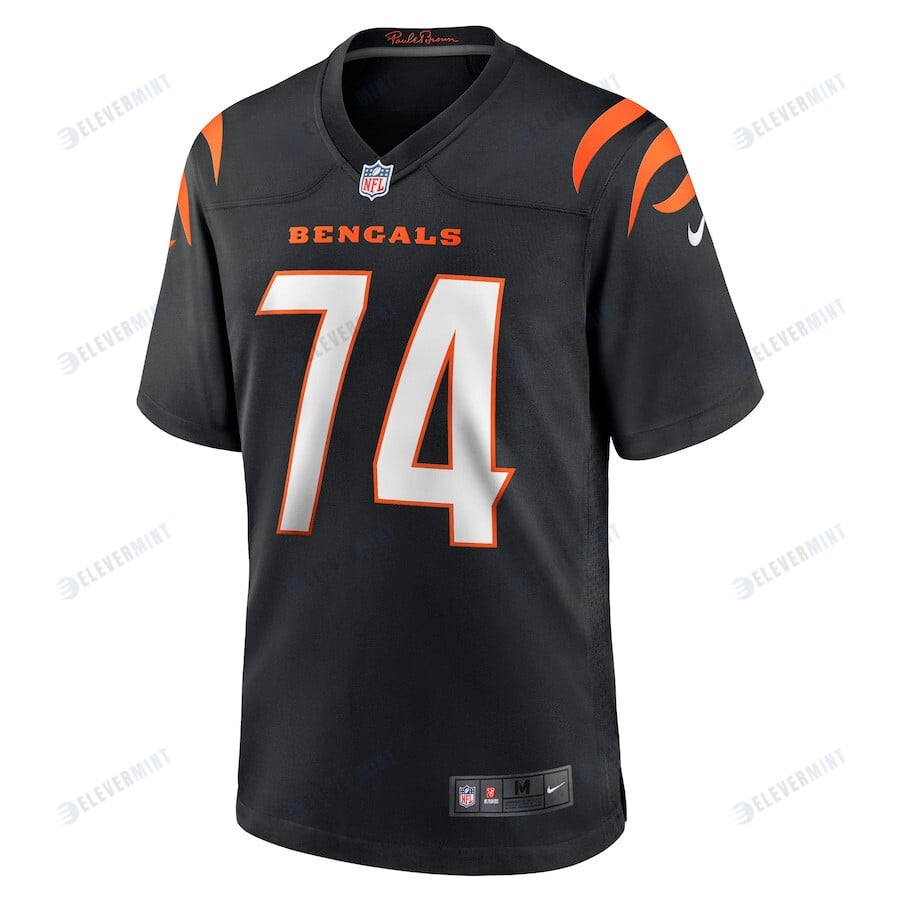 Max Scharping Cincinnati Bengals Game Player Jersey - Black