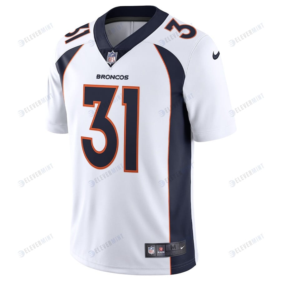 Justin Simmons 31 Denver Broncos Vapor Limited Jersey - White