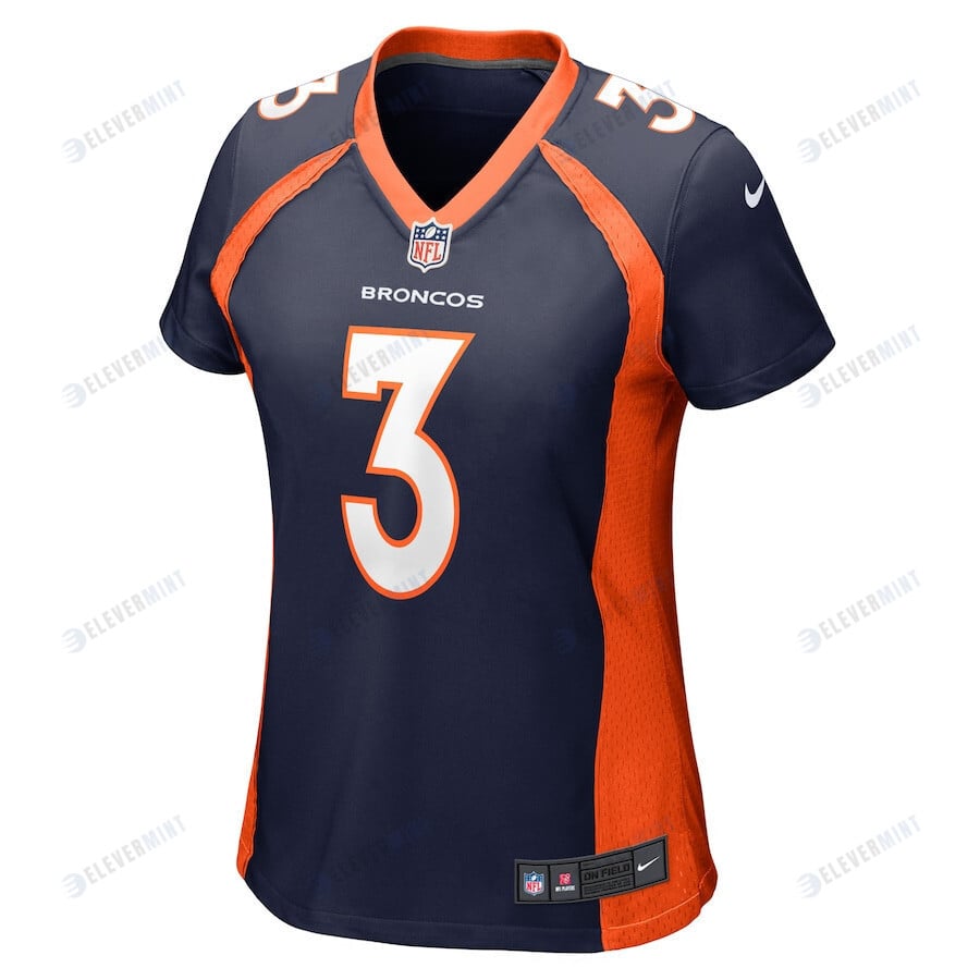 Russell Wilson Denver Broncos Women's Game Jersey - Navy Jersey