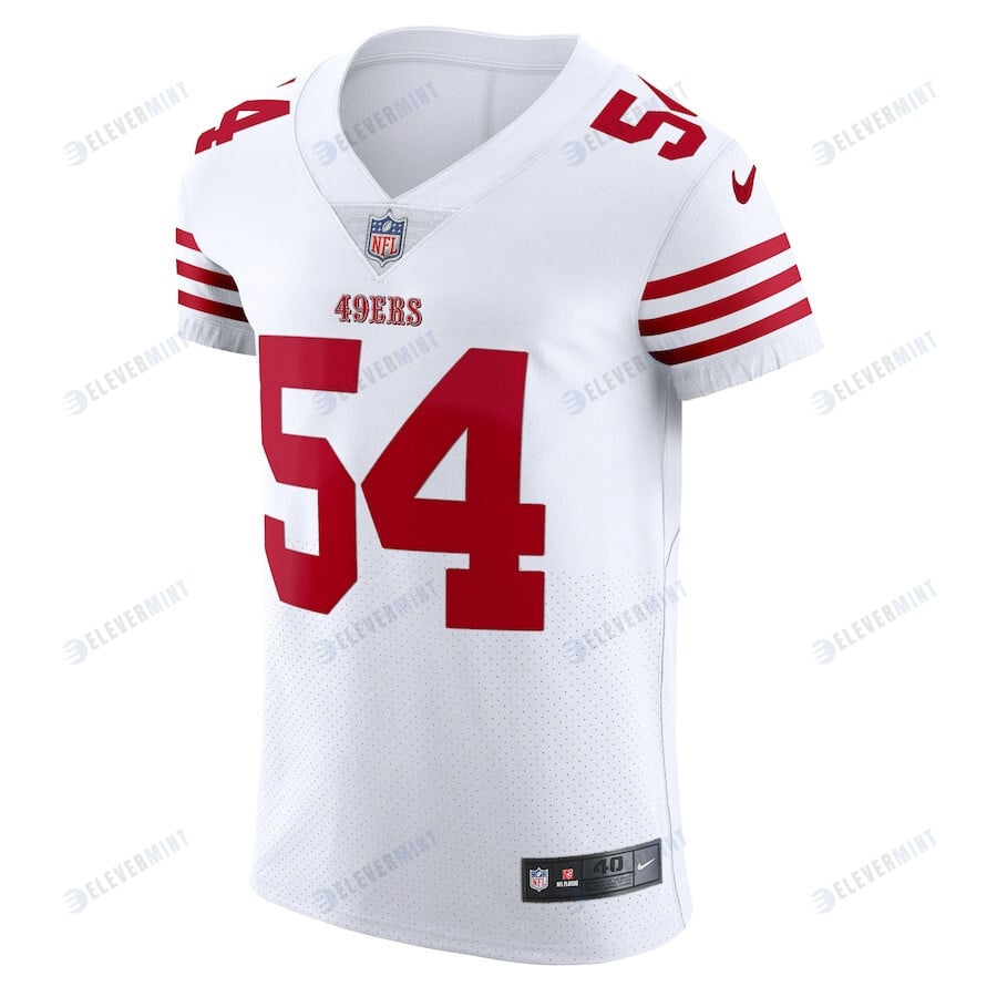 Fred Warner 54 San Francisco 49ers Vapor Elite Jersey - White
