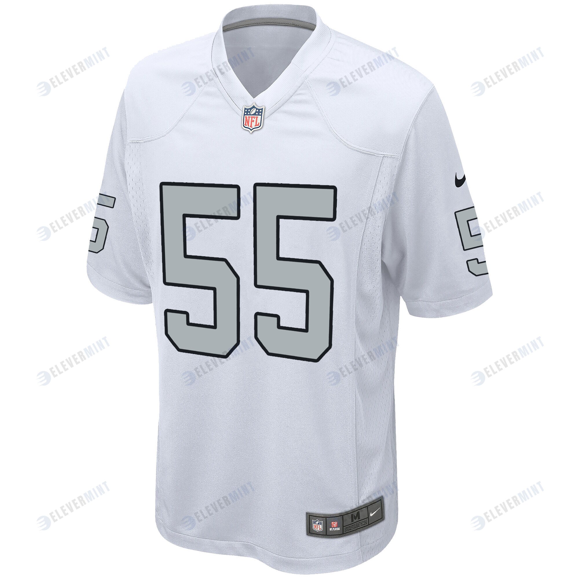 Las Vegas Raiders Chandler Jones 55 Alternate Game Jersey - White Jersey