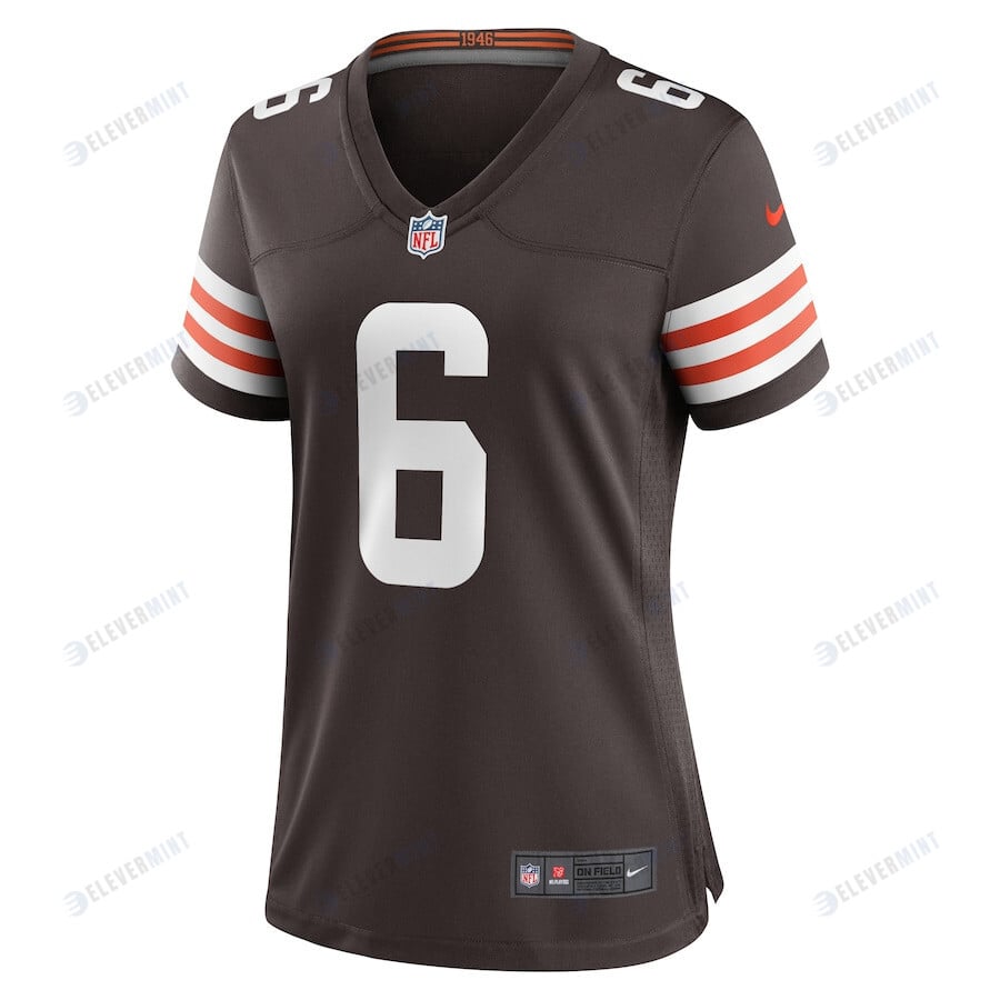 Jeremiah Owusu-Koramoah 6 Cleveland Browns Women's Team Game Jersey - Brown