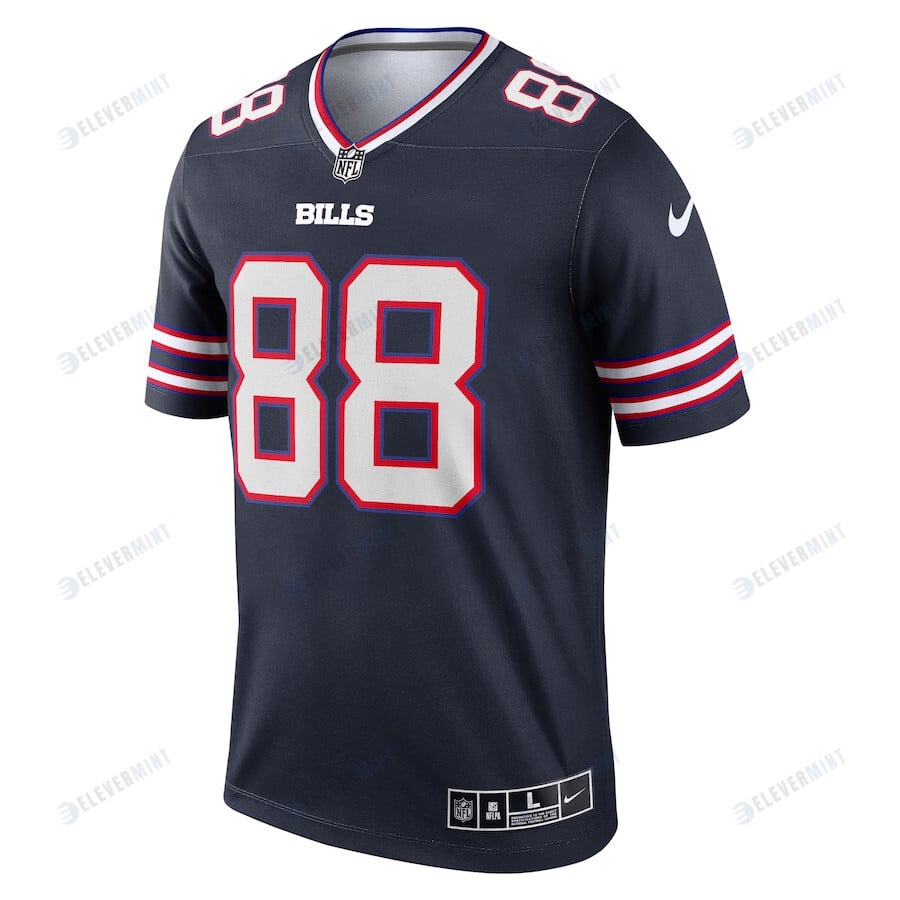 Dawson Knox 88 Buffalo Bills Inverted Legend Jersey - Navy