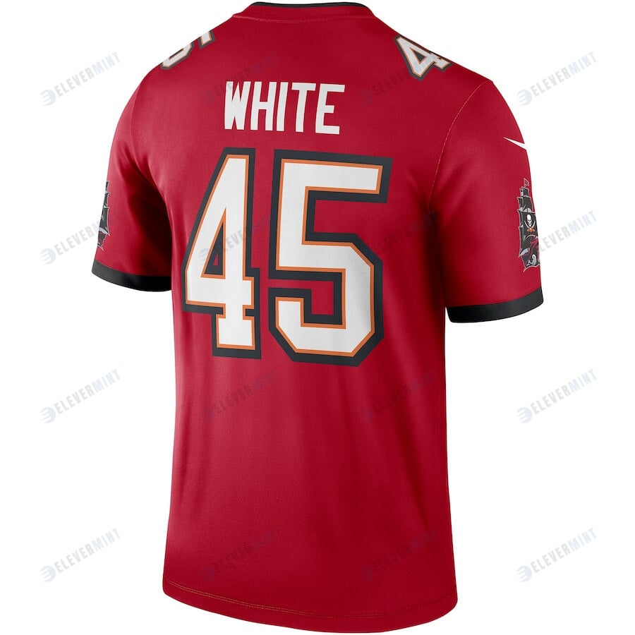 Devin White 45 Tampa Bay Buccaneers Legend Jersey - Red