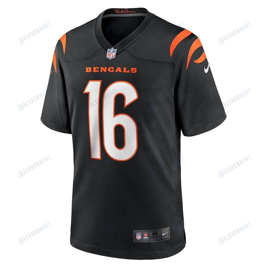 Trenton Irwin 16 Cincinnati Bengals Game Player Jersey - Black