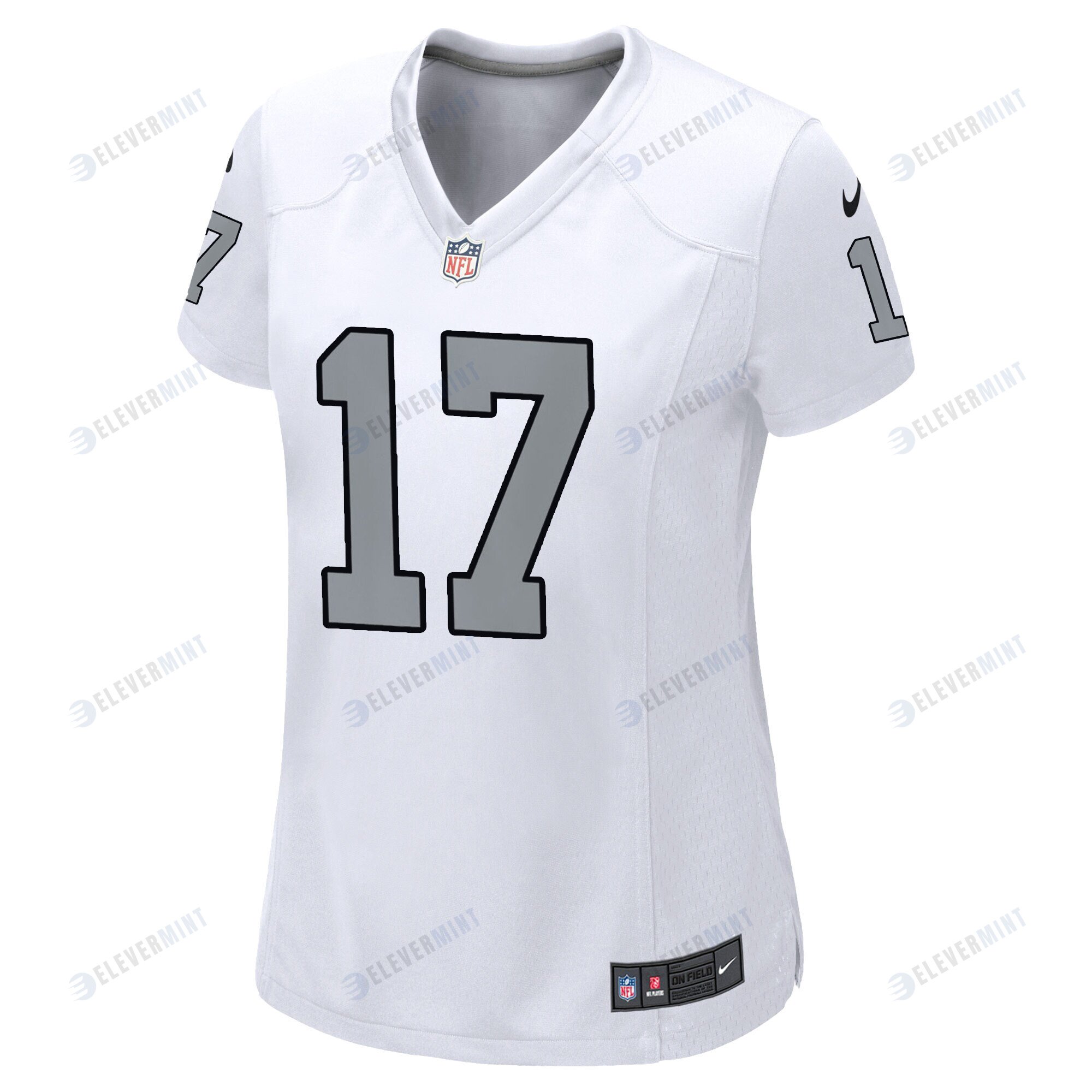 Davante Adams 17 Las Vegas Raiders Women's Alternate Game Jersey - White Jersey