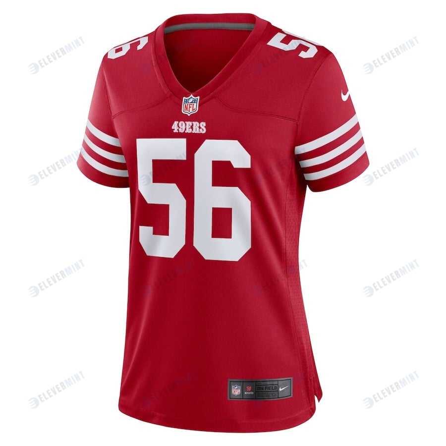 Austin Bryant San Francisco 49ers Women's Player Game Jersey - Scarlet