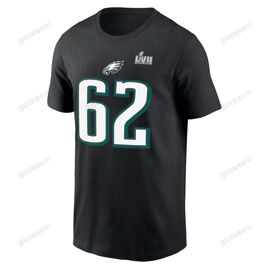 Jason Kelce Philadelphia Eagles Super Bowl LVII T-Shirt - Black