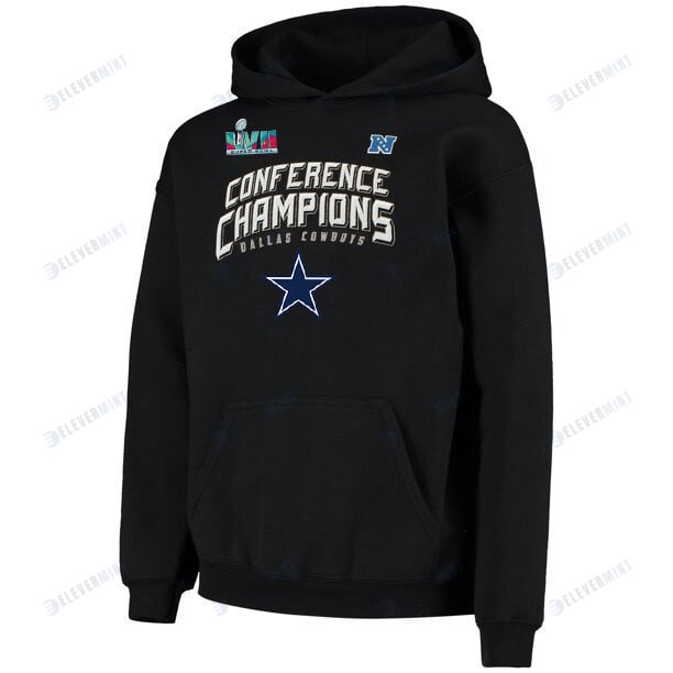 Dallas Cowboys NFC Conference Champions Black Pullover Hoodie