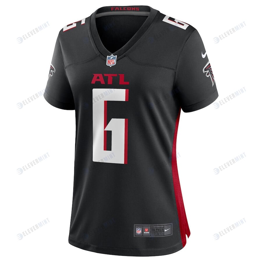 Younghoe Koo 6 Atlanta Falcons Women's Team Game Jersey - Black