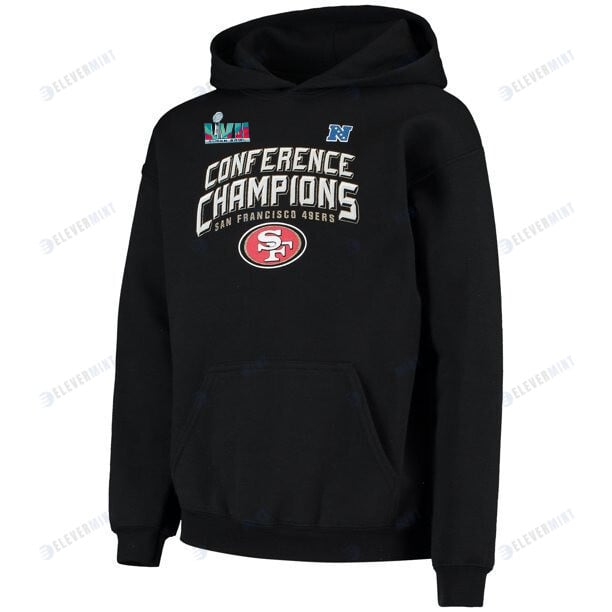 San Francisco 49ers NFC Conference Champions Black Pullover Hoodie