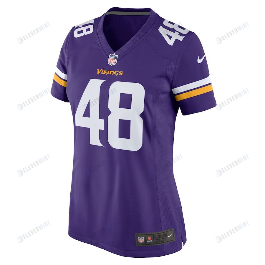 Chris Garrett Minnesota Vikings Women's Home Game Player Jersey - Purple