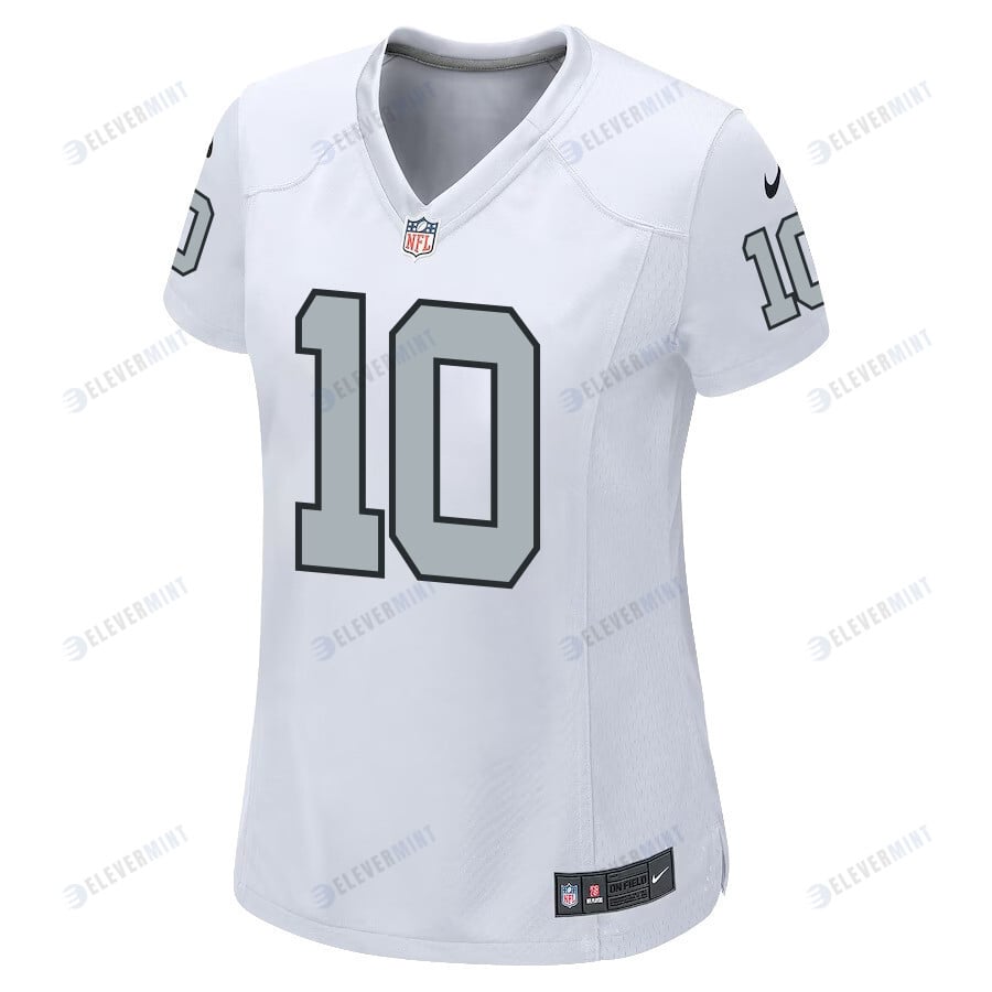 Jimmy Garoppolo 10 Las Vegas Raiders Alternate Game Women Jersey - White