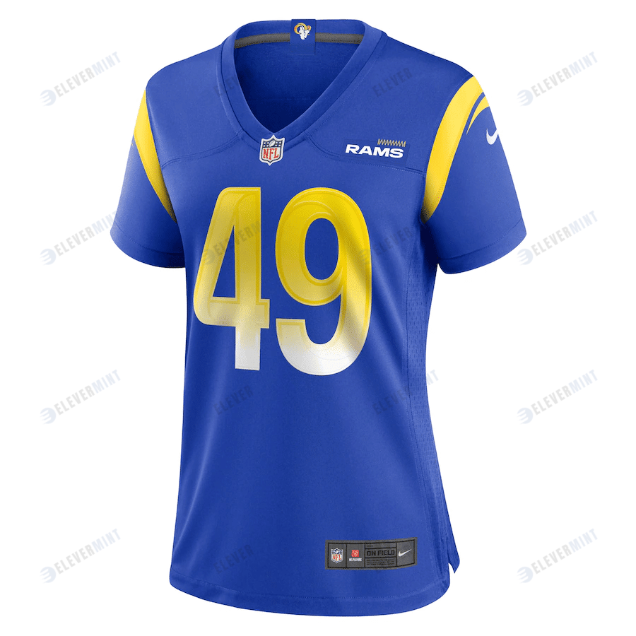 Roger Carter Jr. Los Angeles Rams Women's Game Player Jersey - Royal