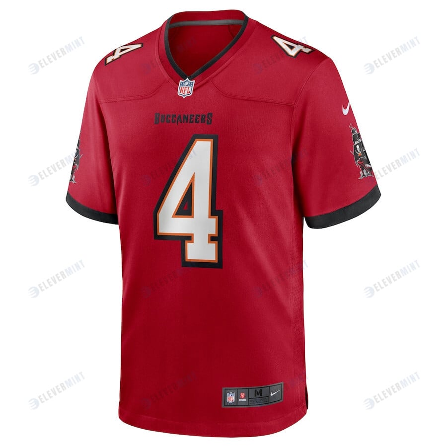 Ryan Griffin 4 Tampa Bay Buccaneers Game Jersey - Red