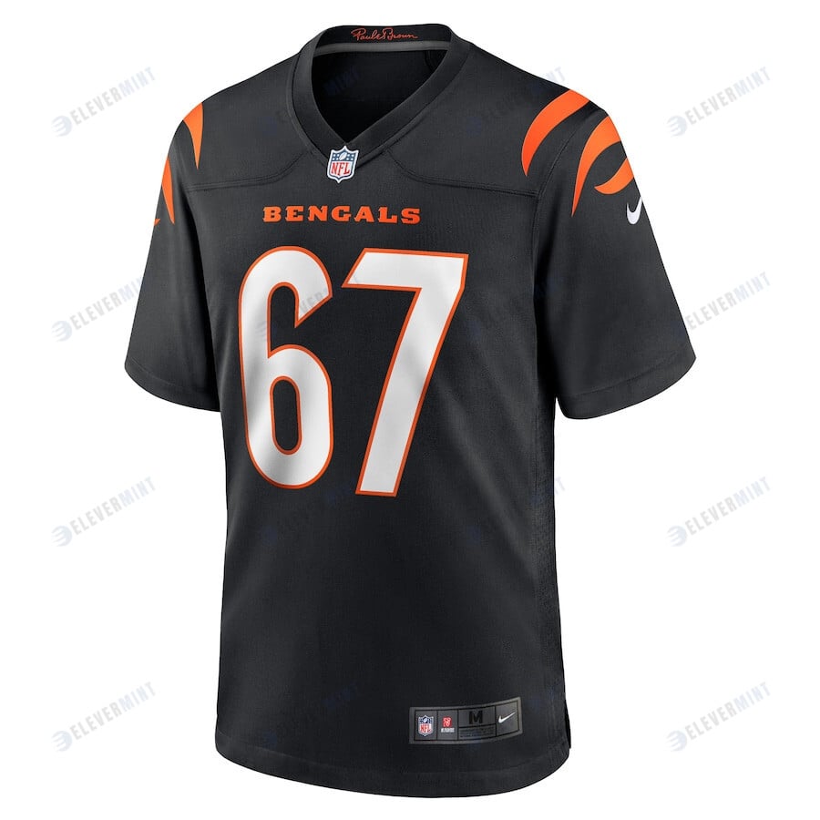 Cordell Volson Cincinnati Bengals Game Player Jersey - Black