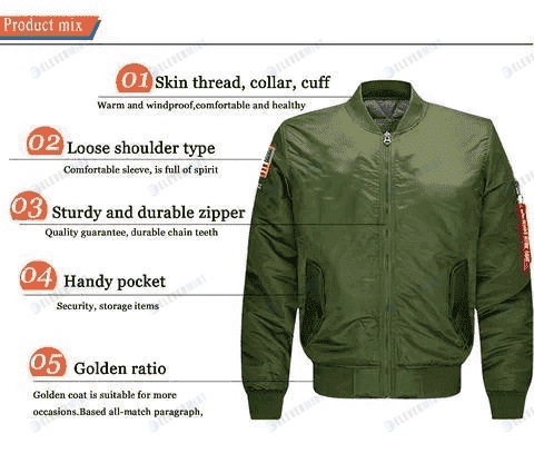 Buffalo Bills Stefon Diggs Customized Pattern Bomber Jacket