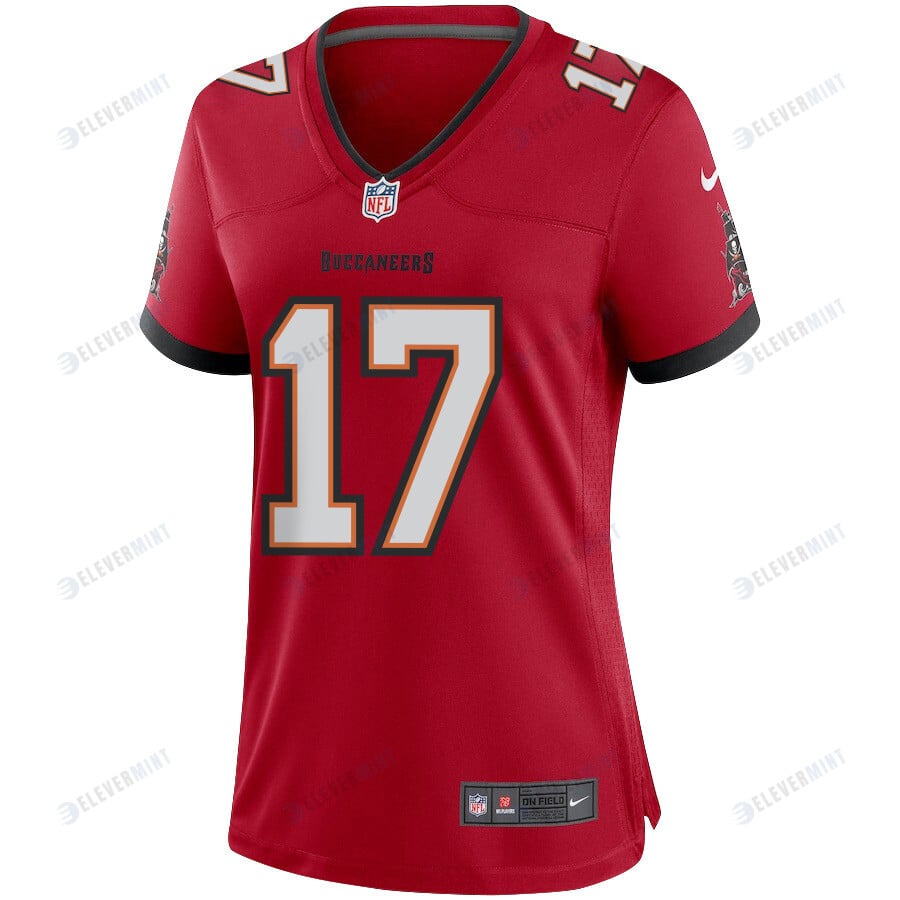 Baker Mayfield 17 Tampa Bay Buccaneers Women Game Jersey - Red