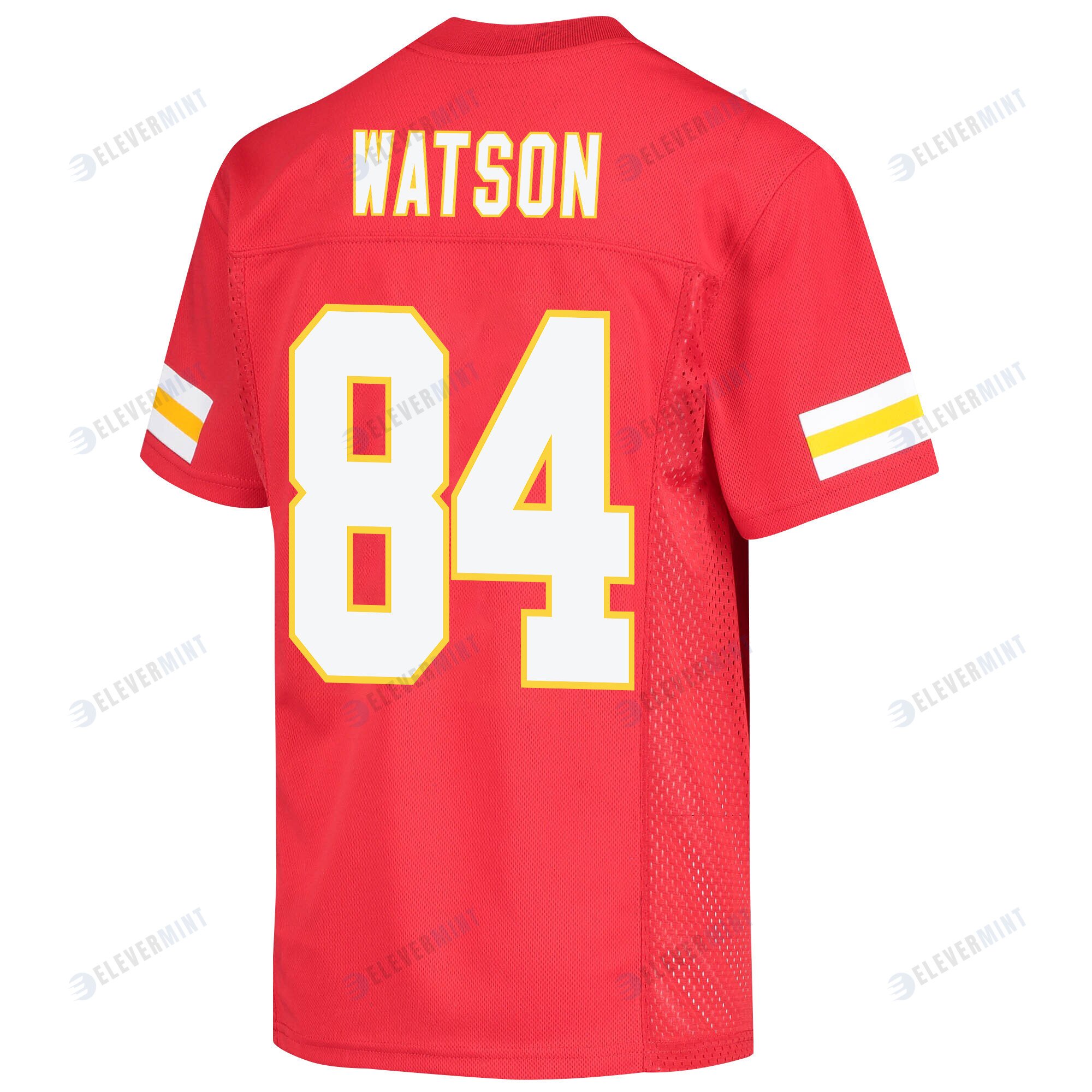 Justin Watson 84 Kansas City Chiefs Super Bowl LVII Champions 3 Stars Youth Game Jersey - Red
