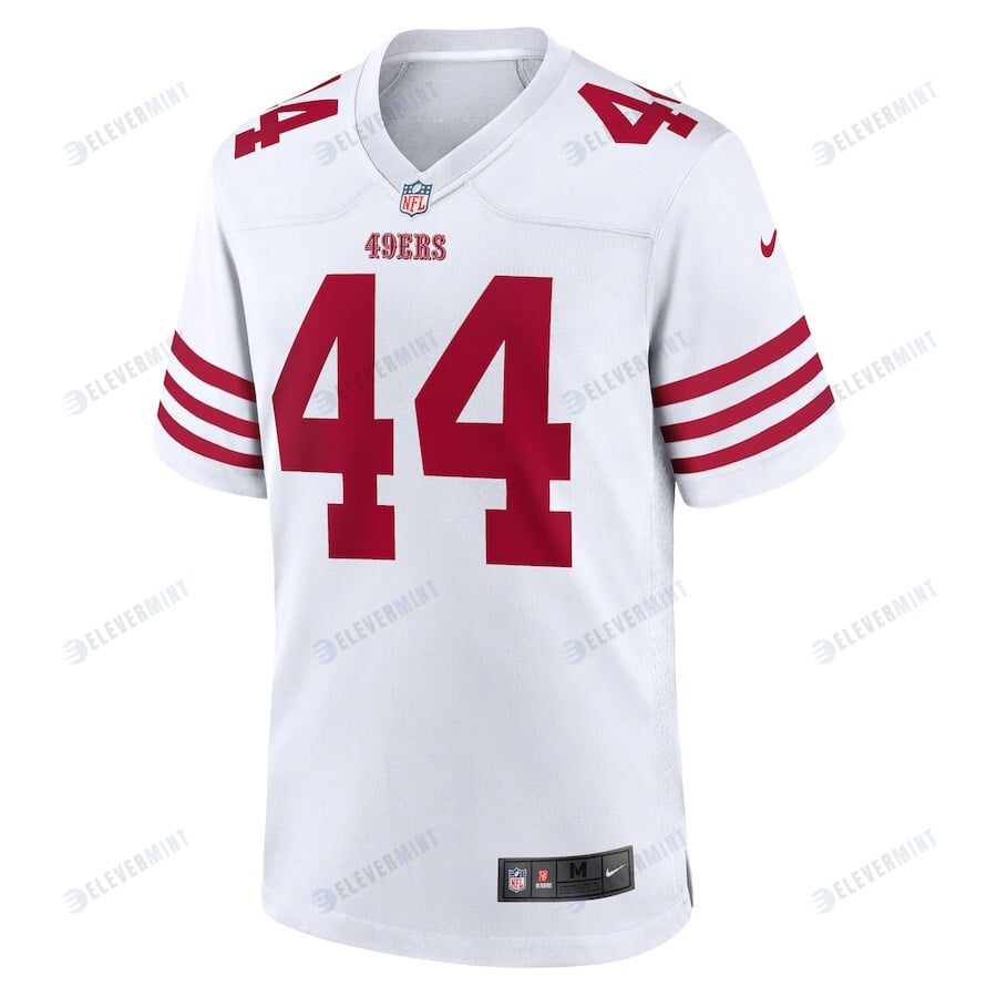 Kyle Juszczyk 44 San Francisco 49ers Player Game Jersey - White