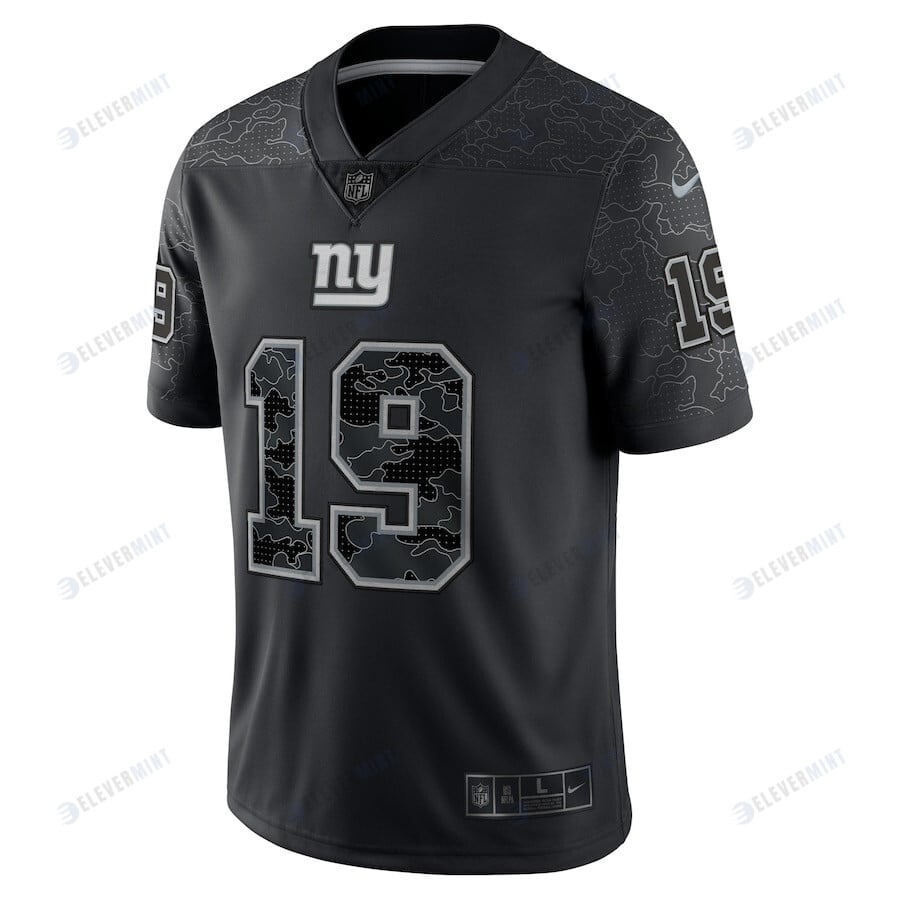 Kenny Golladay 19 New York Giants RFLCTV Limited Jersey - Black