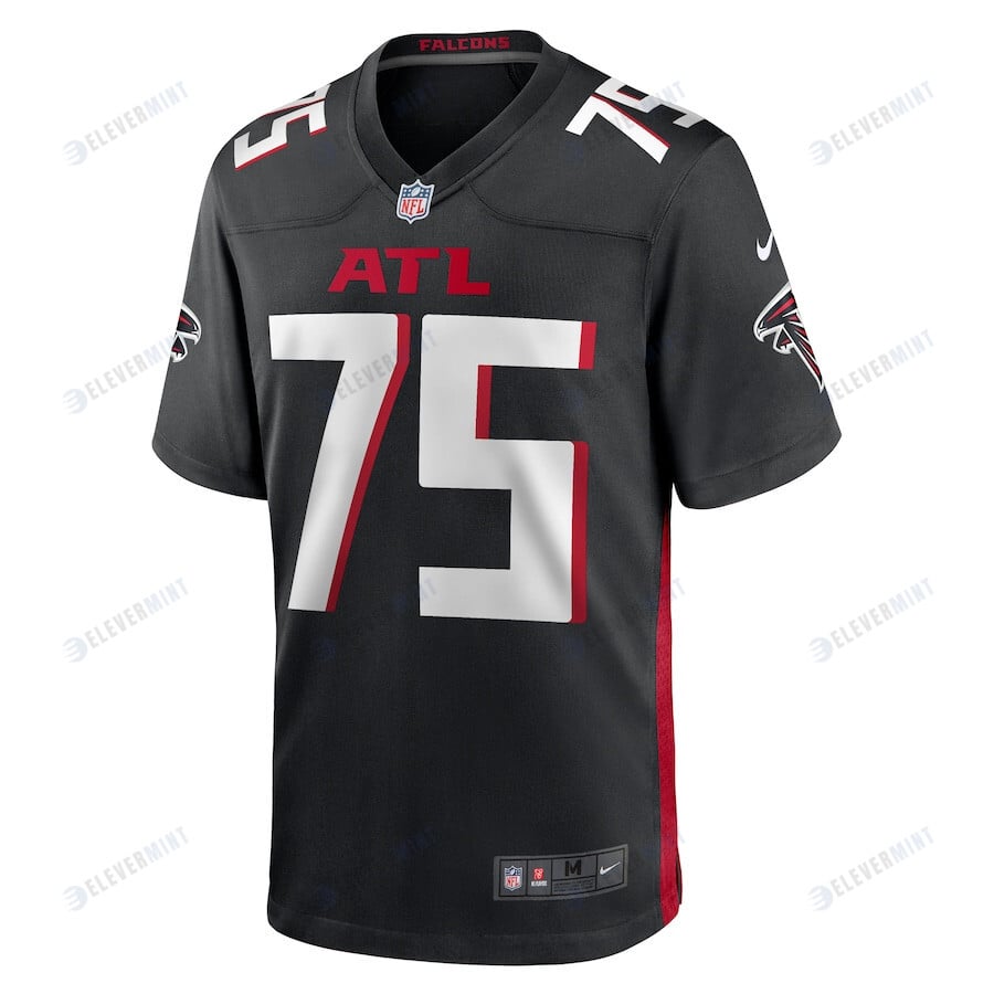 Justin Shaffer Atlanta Falcons Player Game Jersey - Black
