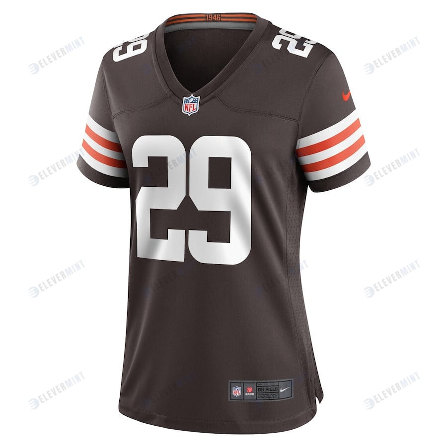 Herb Miller Cleveland Browns Women's Game Player Jersey - Brown