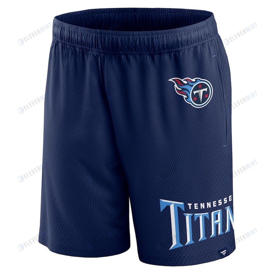 Tennessee Titans Team Navy Clincher Shorts - Men
