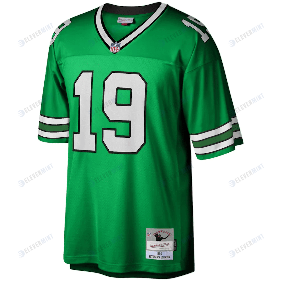 Keyshawn Johnson 19 New York Jets Mitchell & Ness 1996 Legacy Jersey - Kelly Green