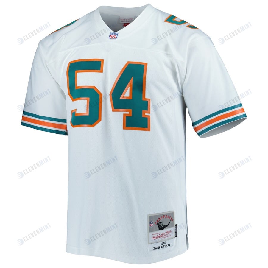 Zach Thomas Miami Dolphins Mitchell & Ness 1996 Legacy Jersey - White
