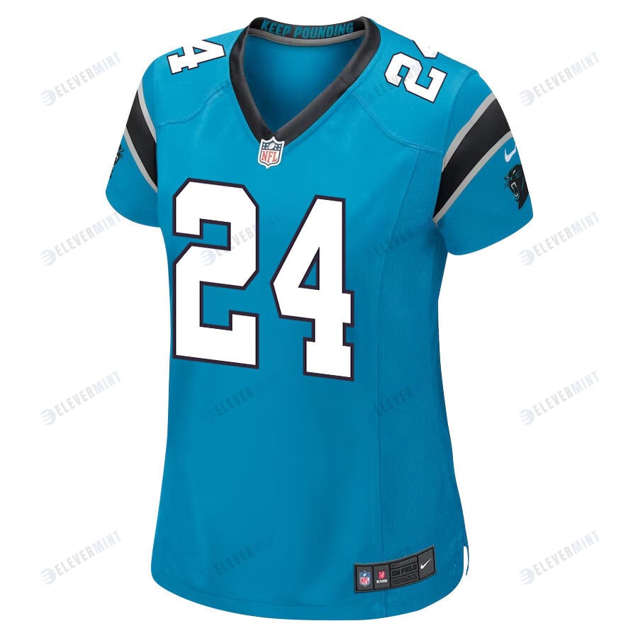 Vonn Bell 24 Carolina Panthers Women Game Jersey - Blue