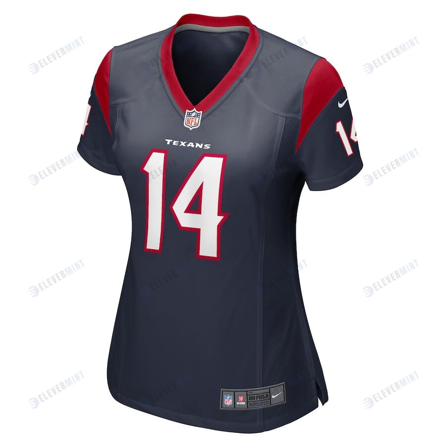 Tyler Johnson Houston Texans Women's Game Player Jersey - Navy