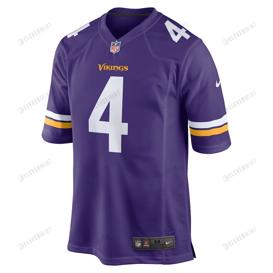 Dalvin Cook 4 Minnesota Vikings Game Jersey - Purple
