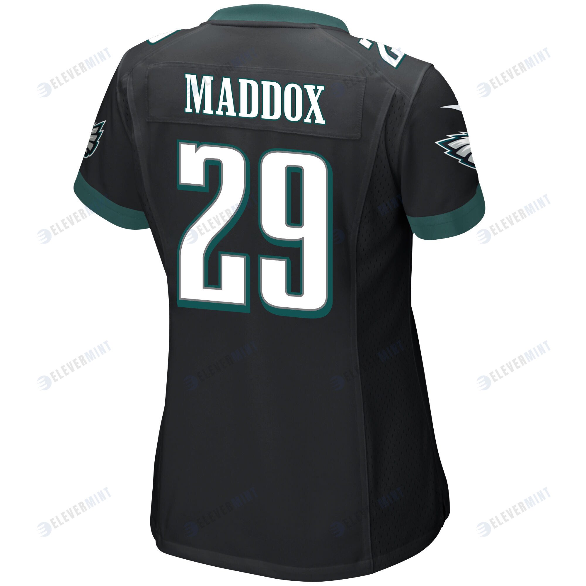 Avonte Maddox 29 Philadelphia Eagles Super Bowl LVII Champions Women Game Jersey - Black